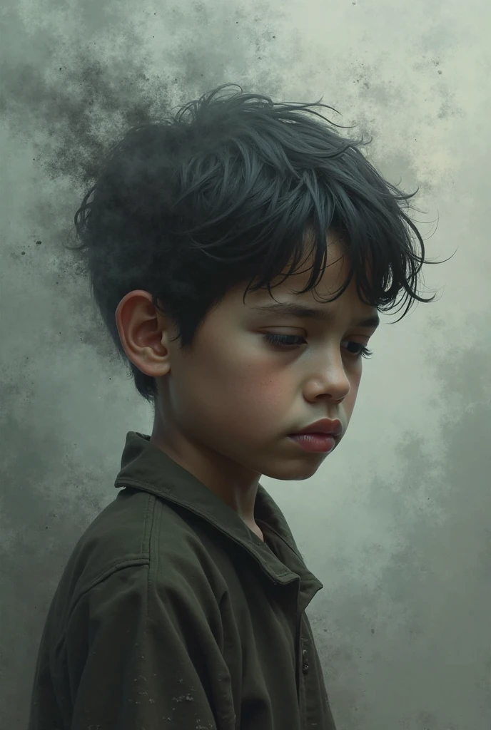 A boy lost in feeling