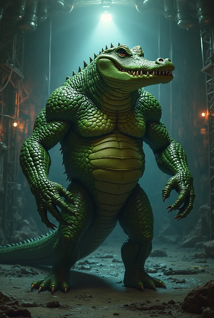 Male, anthropomorphic dinosaur, full body, muscular build, playful expression, soft brown fur, green scaled texture, intricately detailed, highest quality rendering, bright and colorful environment, solo pose, looking directly at viewer, , big , hiding , detailed face with expressive eyes, realistic and lifelike, trending on ArtStation, by ArtisticallyWilde, by DinosaurWhisperer, by LithoDragon.