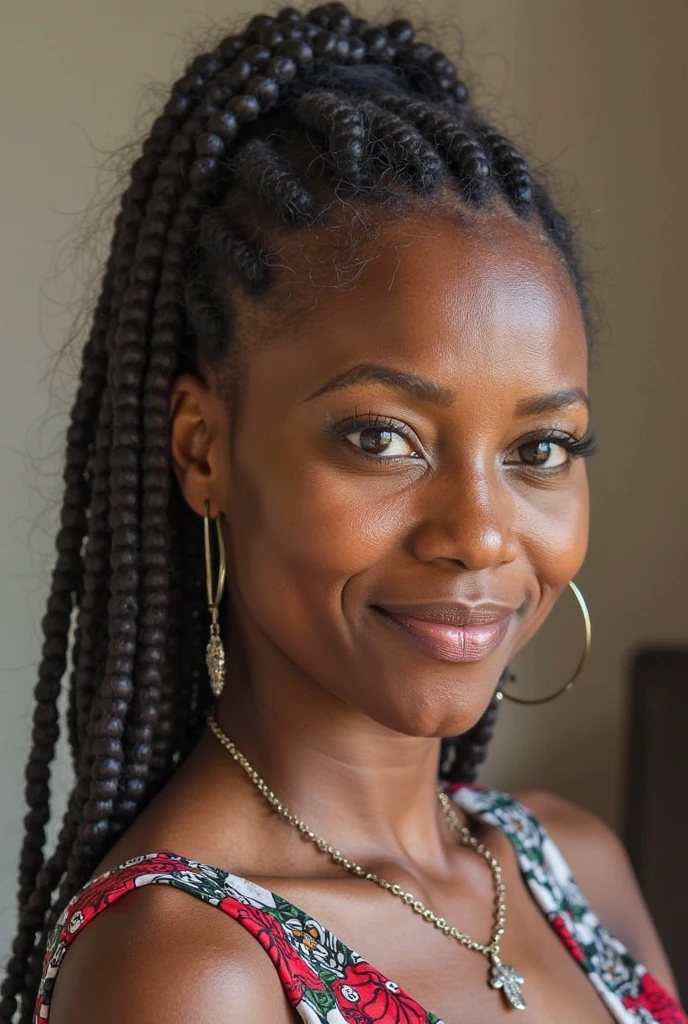 (dvPortrait style:0.7), (beautiful Jamaican woman:1.2), (85mm:0.9), f1.8, (skin pours:1.0), dreadlock hair, shadows, dynamic pose, professional portrait photography, subtle details, muted, desaturated, low contrast, (hdr:0.7), canon 5D