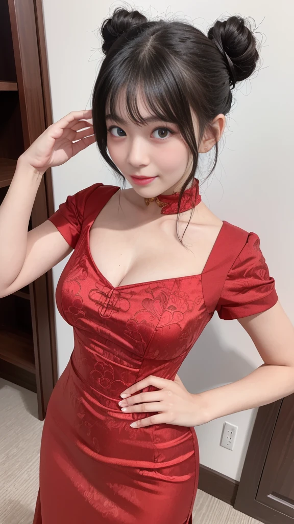 a photo of a photo of a woman, in a red adawsu04 dress with flowers pattern, wearing black choker, (black shoulder holster:1.4), standing, indoor, upper body, looking to the side
balcony
<lora:chillAdaw_v31:0.7>
<lora:koreanDollLikeness_v15:0.6>
<lora:taiwanDollLikeness_v10:0.2>, beautiful woman, ((solo)), ((1girl)), best quality, ultra high res, 8K, masterpiece, sharp focus,  clear gaze