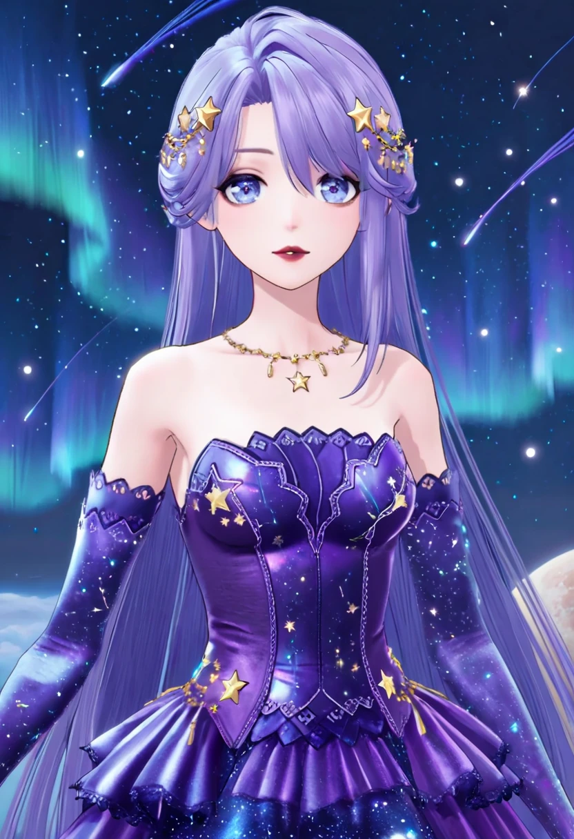 Her outfit is based on an Icee. SPARKLE; GLITTER