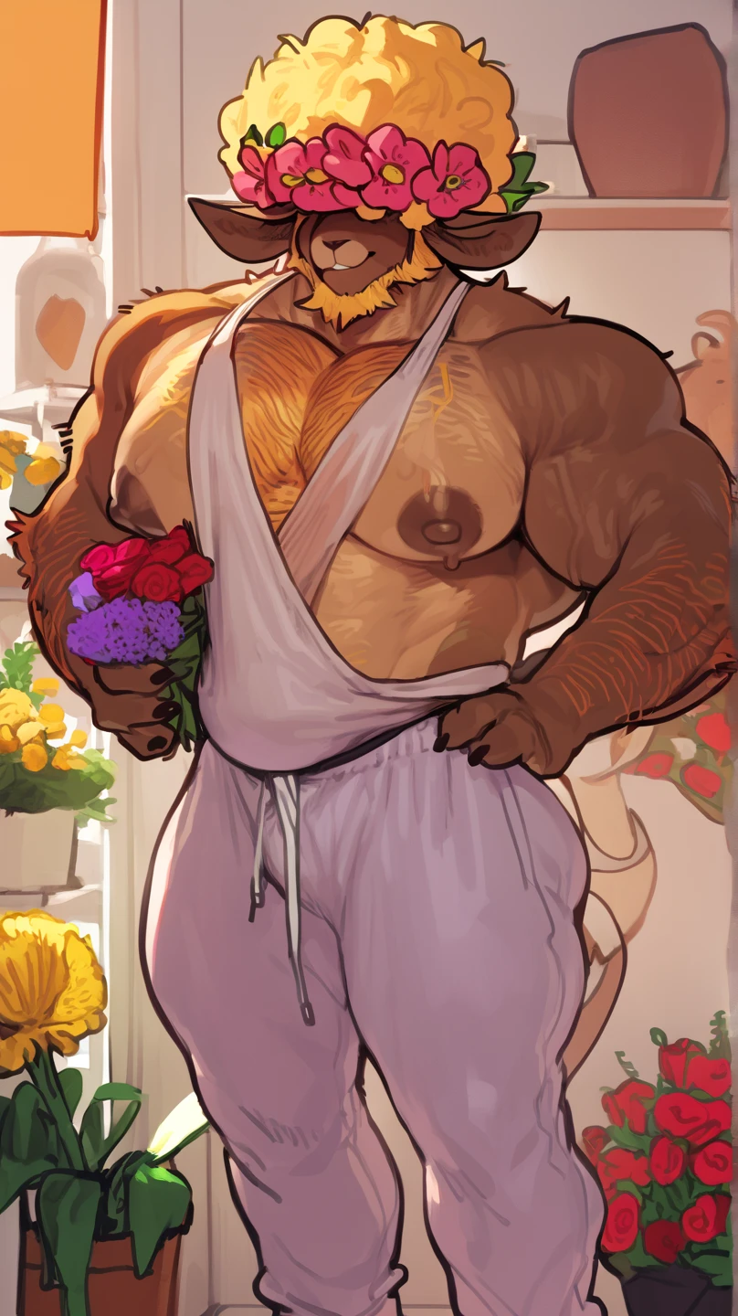 (Obese, Overweight male, anthro, bull), beautiful white, nude, fundoshi, hyper realistic. ((roses, dew)), digital art, bright, beautiful, splashes, sparkling, filigree, rim lighting, light, extremely, magical, surreal, fantasy, digital art, by taran fiddler, antonio j. manzanedo, complex artistic masterpiece, sinister, matte painting, golden ratio, intricate, epic, very detailed, vivid, production cinematic rendering, 8K, HDR, RGB, Ultra-HD, global lighting with ray tracing, beautiful castle mystical enchanted forests