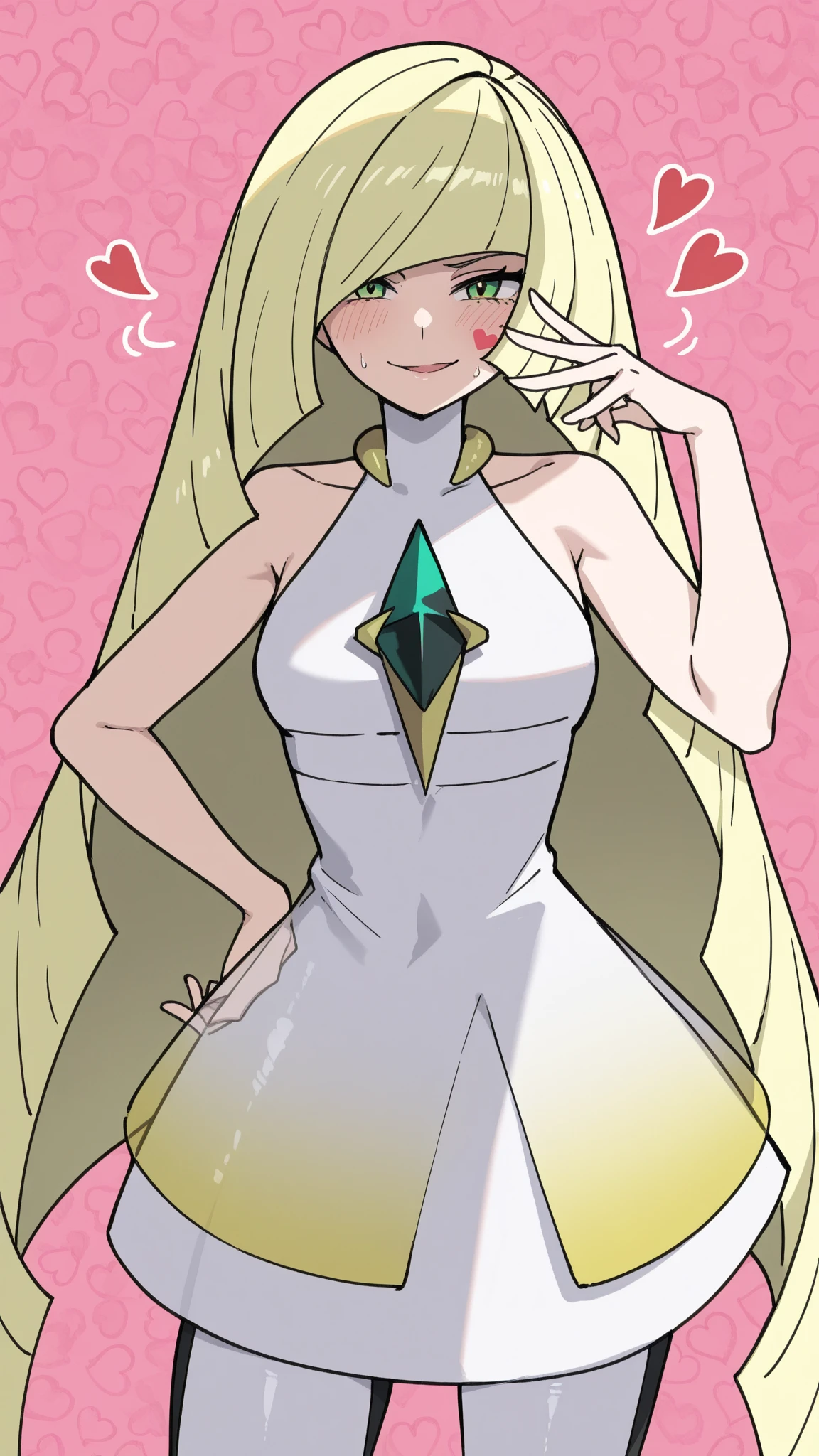 score_9, score_8_up, score_7_up, source_anime, BREAK, (((yew))), 1girls, solo, lusamine (pokemon), crossed legs, sitting, holding a wine glass, pov