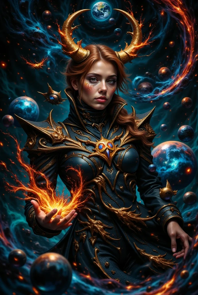 lady Kraken in stunning movement, wrath expression punching a vessel as nebula explosion,  ultra shots photographic, hyper detailed, ultra-speed shot, dimmed light, UHD, 16k, epicrealism, masterpiece, perfect image, perfect color.