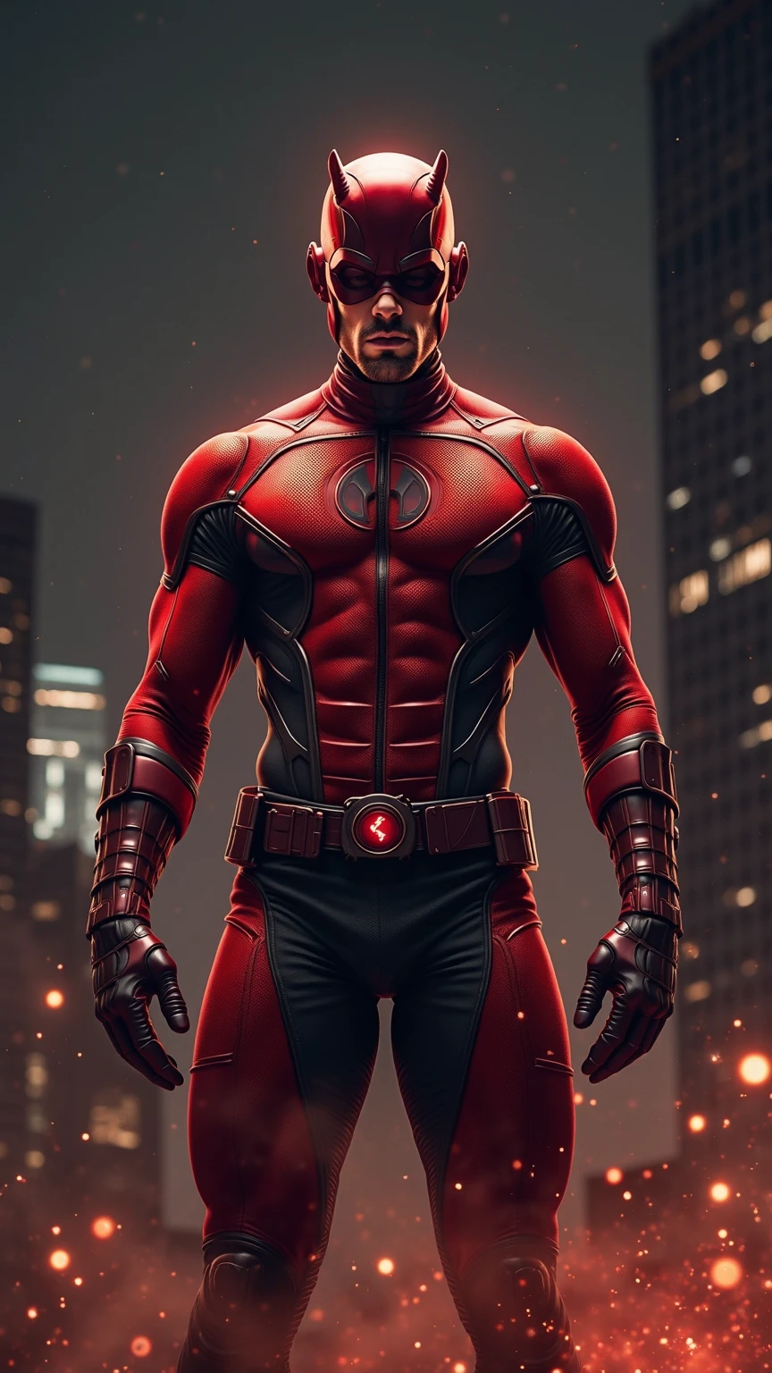 Daredevil , 35mm lens, photography, ultra details, HDR, UHD, 8K --auto