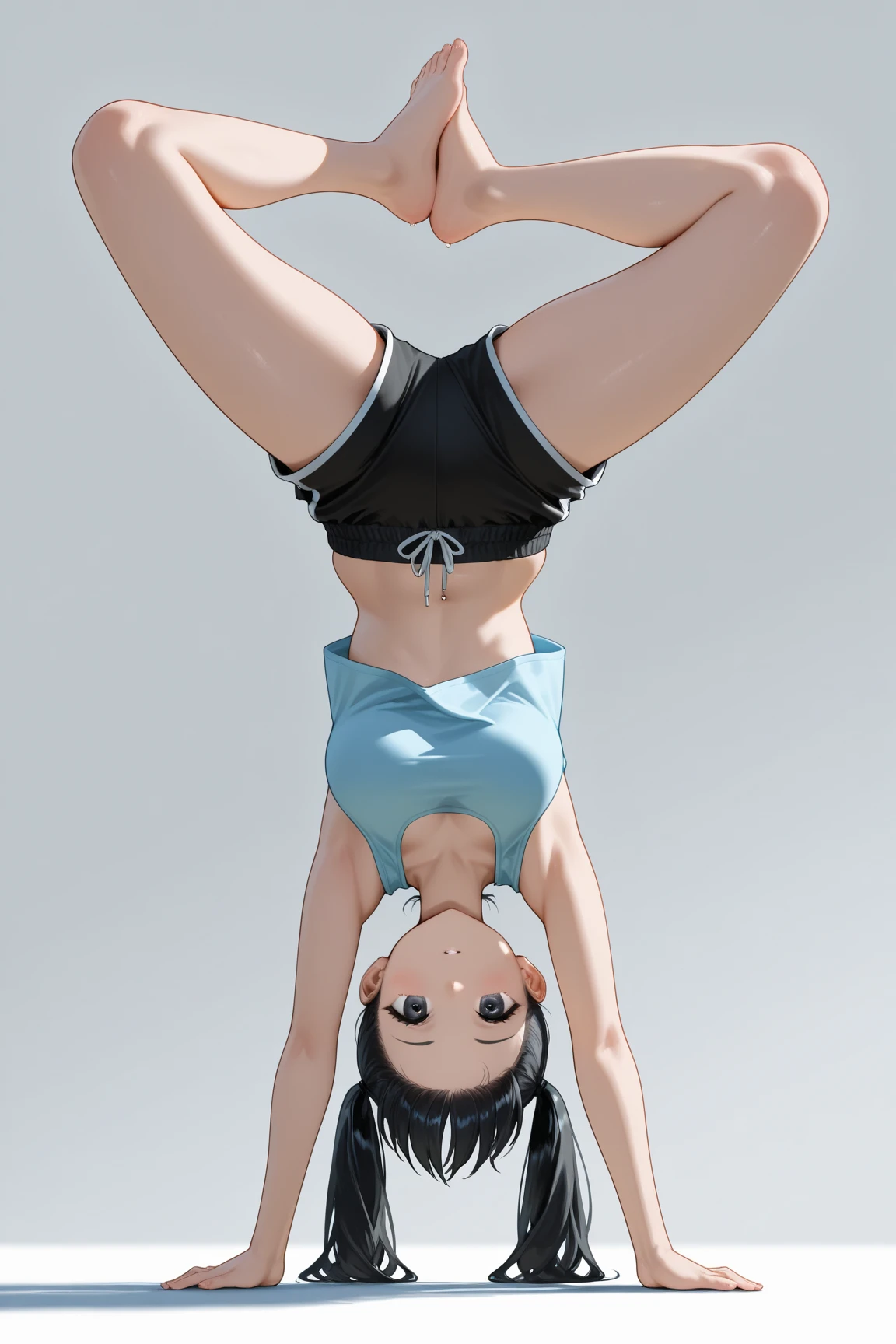 ((highest quality)),(ultra high resolution),(Super detailed),(detailed description),((best CG)),(best work of art),super precision art,amazing drawing art,(Art with precise details:1.5), (Woman sitting on balance ball:1.7),(beautiful and well-shaped face:1.4),(Crop top training wear that sticks to you with sweat:1.5),flowing sweat:1.3,(high ponytail:1.3),sit on a balance ball:1.4,big balance ball:1.3, Sports club:1.4