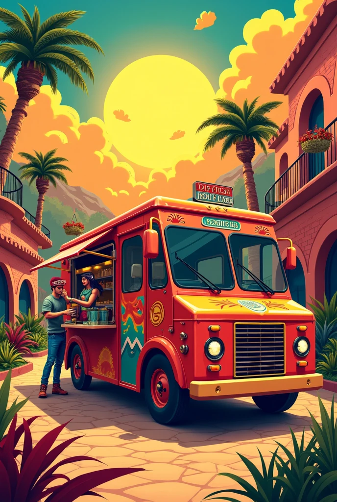 california style landscape 