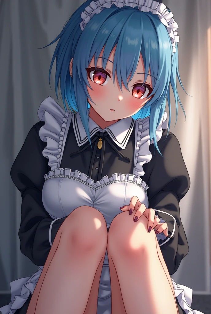 (masutepiece, Best Quality, hight resolution, nffsw, Perfect Pixel, depth of fields, 4K), Beautiful anime girl, Perfect body , ,(cum on body:1.6) , (bukkake:1.6), , Eft_ReZero_Rem, rem (re:zero), blue hair, , blue eyes, roswaal mansion maid uniform, short hair, maid, hair over one eye, hair ornament, breasts, detached sleeves, ribbon, x hair ornament, cleavage, hair ribbon, , maid headdress, pink ribbon, , parody, , neck ribbon, frills, bangs, black ribbon, (large boob:1.2) ,, ,,nsfw,(ecstasy:1.3) ,(slut:1.2),(vulgarity:1.3),(fucked silly:1.1),(steam:1.1),(wet:0.8),(trembling:0.8),(tears:0.7) ,(drooling:0.6),(sweat:0.8), wince,(orgasm:1.5), {{{{{knees to chest}}}}} ,,{{{{{from directly above}}}}},{{asymmetrical docking}},{{boy's lower body}},{{{{girl's face and nipples and navel}}}},{{navel forcus}},{{{{pov}}}},{{{very close to viewers}}},,{excessive cum, intercourse with a man,full body,,,from front,{cum bussy}, hetero, cum, socks,[dakimakura(medium)],{{girl's liying on back}},faceless male,looking at viewer,{{facing viewer}},hetero,on bed,1girl and 1boy,nsfw,{{single picture}}, girl's hands down, girl's arms behind back, hands out of frame,,,,, (1 boy:1.8),,(hardcore,sex:1.8),
