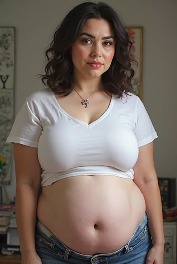 woman sailor with hirsute hairy pussy, hairy belly hirsute stomach