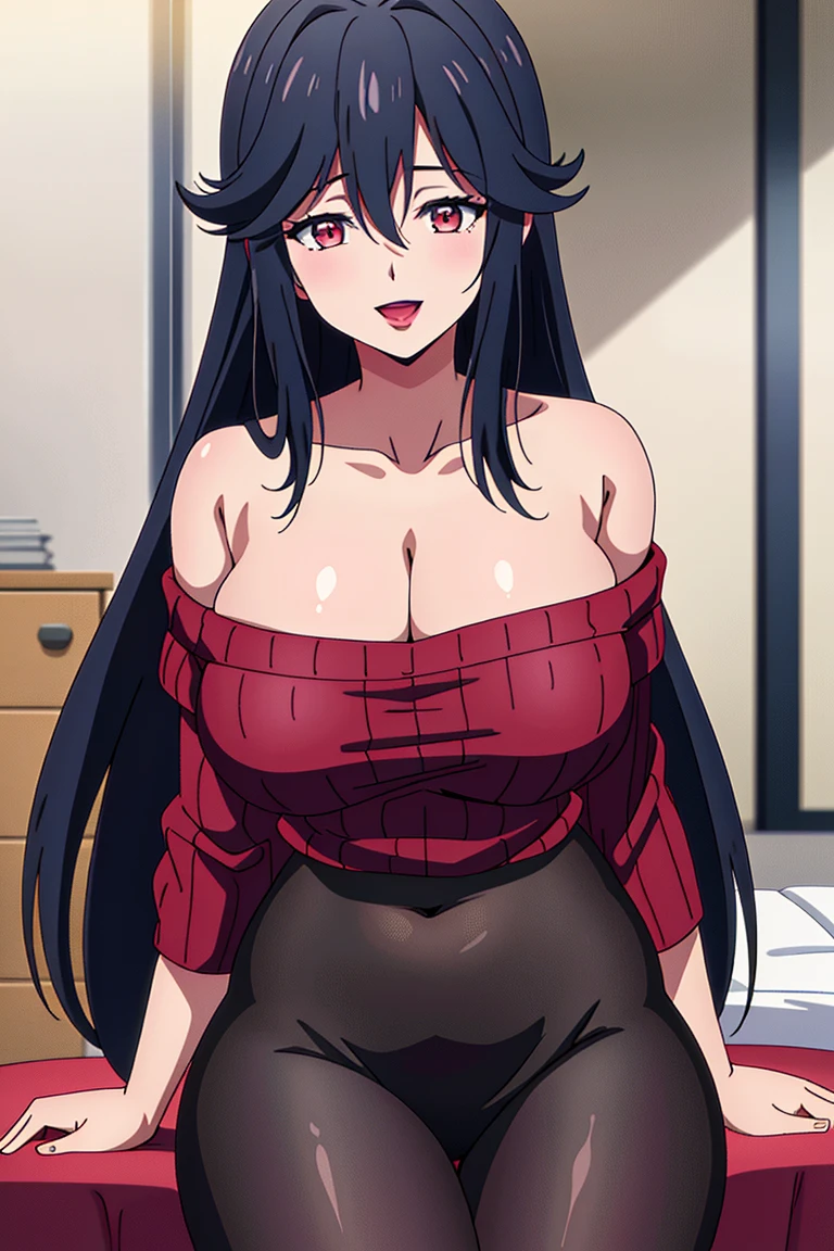 (Masterpiece, Best quality:1.1), ahri, fox ears, black hair, seductive look, shy, has a deep secret, viewer_pov, yellow eyes, fishnet bodysuit, reverse bunnysuit, huge breasts, nipples, fit, abs, face whisker marks, bottomless, pussy