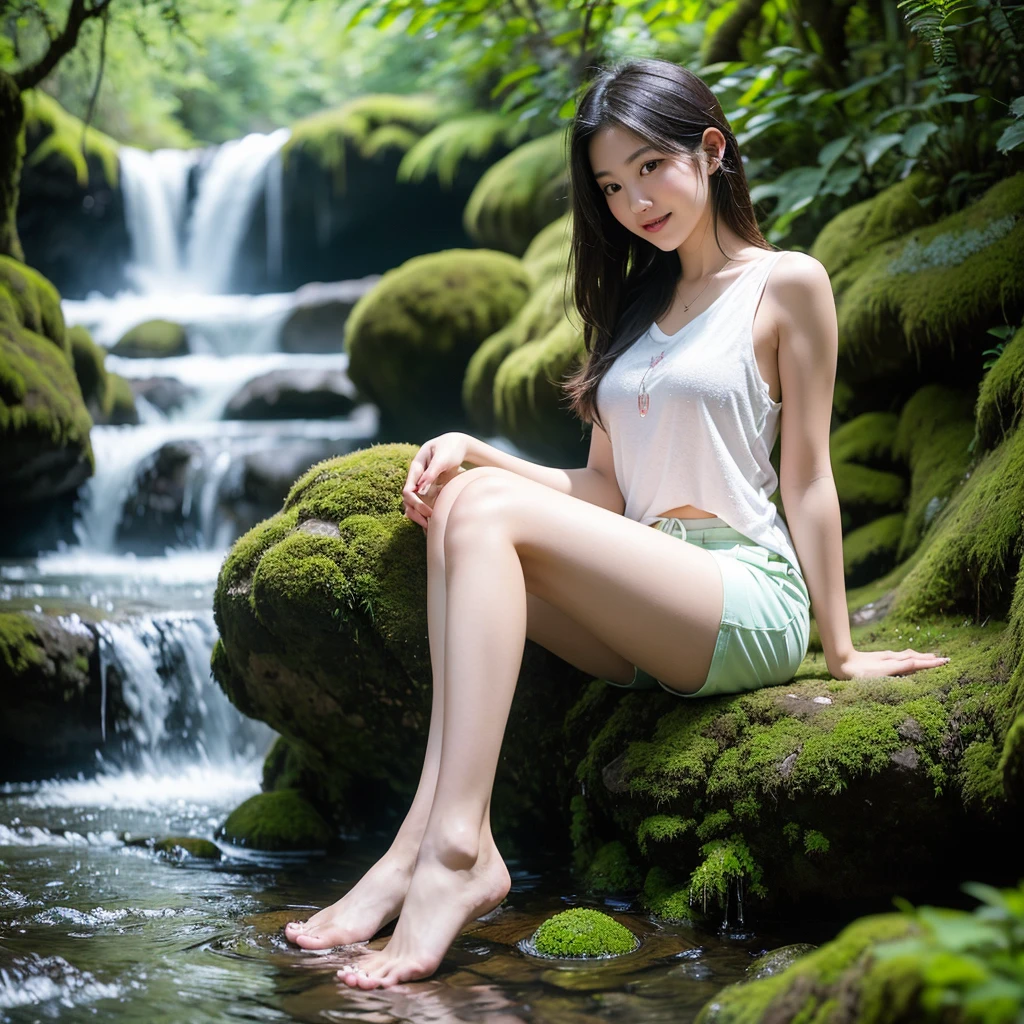 of course。The following is a text of about 1000 characters.、A detailed depiction of the Earth Beauty.:
Living deep in the earth、There was a beautiful woman。Her name is Liana。She is the protector of the earth、The beauty was bestowed by nature itself.。Liana's hair、A mix of brown and green、Every time it fluttered in the wind, the scent of the earth drifted through the air.。His eyes are、Shining in a deep forest green、The light quietly enveloped the hearts of those who saw it.。
Her skin is、It reminds me of the smooth texture of earth.、It felt warm to the touch.。Liana isいつも、I watched as new life sprouted from the soil.。Her hands are、Gentle touch to plants、It was filled with kindness, as if sharing the energy of life with them.。
Where does she live?、It was in a rich forest。There is blue々lush trees々or colorful flowers々Overflowing with、It was a place where the stream flowed clear.。Liana is、Be one with the beautiful nature、I spent every day feeling the breath of life in the forest.。
Around her、The animals also gathered。The birds landed in her hair、Whispering sweet songs、The little animals frolicked at her feet.。Liana is彼らと共に暮らし、It played a role in protecting harmony and peace in nature.。
one day、Deep in the forest, a disturbing presence began to spread.。tree々Leaves rustle、The wind became rough。Liana isすぐにその異変に気づき、I heard the voice of the earth。She sensed the danger、I decided to take action to protect the life in the forest.。
Liana is森の精霊たちと協力し、Together we faced the crisis。Her beauty is、It symbolized kindness and strength.。Her heart is one with the earth、Their love and strength were dedicated to protecting the life in the forest.。
as a result、Thanks to the efforts of Liana and the forest spirits, the crisis was saved.。Her beauty and strength、It has become a force for restoring harmony and peace to the natural world.。and、Liana is大地の美しい守護者として、His existence was forever honored.。