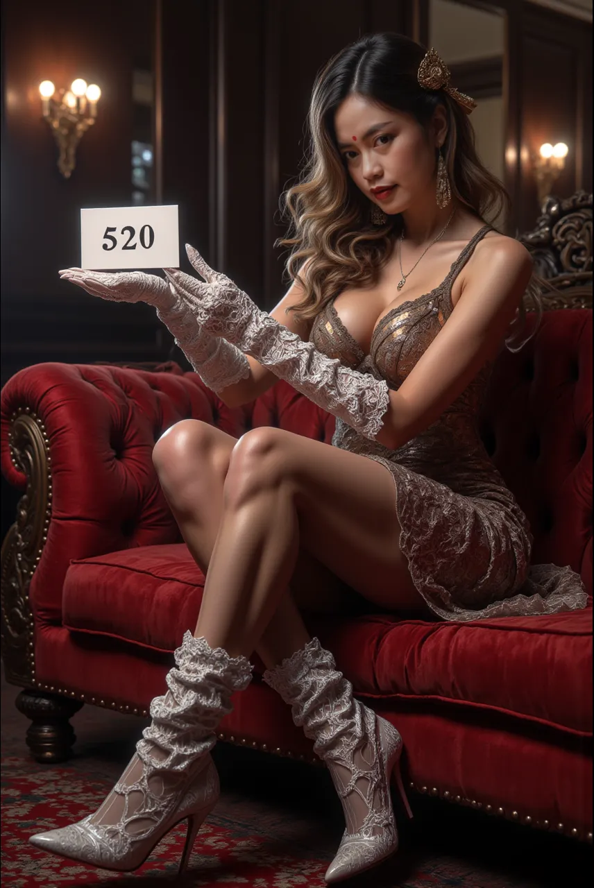 Beautiful blonde woman 20 years old, blue eyes, (perfect face:1.4), see through nightgown, large tits, (ornate detailed billionaires luxury bedroom:1.6), sitting on bed, seductive pose and seductive smile, (full body:1.5), (Barcode scanlines:1.6), (hyperrealism:1.5), 8k