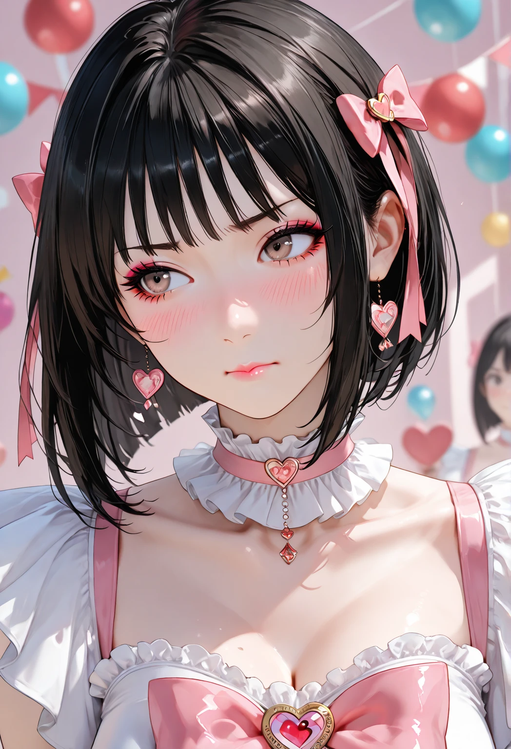 (masterpiece,Highest Resolution,4K High Resolution,Crisp image quality,Ultra HD,Detailed Hair)(Close up sex shoot)(Realistic ???:1.2),Cat ear,Red Headgear,blush.Full of sperm,realisticvaginal,((Full of sperm))(Shooting up close:1.2)(Determined skin)((Eyes are hearts)(((oral rape)))