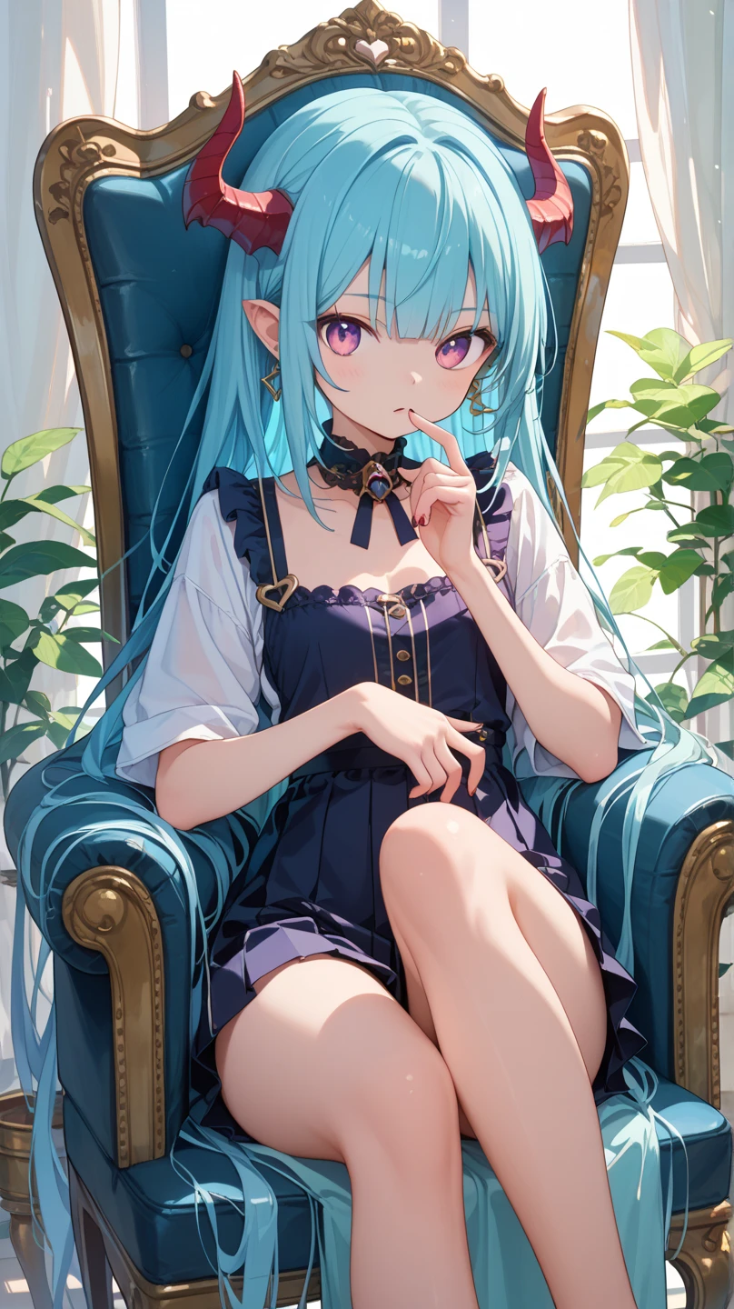 (Masterpiece, Elaborate Beautiful Eyes: 1.2), (Light Blue Hair: 1.2), (Zephyr's Eye Color: 1.1), Long Hair, Straight Hair, (Black Tank Top: 1.2), Realistic Lighting, Beautiful Lighting, Ray Tracing, Photorealistic, (Hyperrealistic: 1.2), High Resolution, 4K, 8K, (Highly Detailed CG, 8K Wallpaper: 1.1), Very elaborate and sharp digital illustrations, detail, realism, beautiful faces, very elaborate faces, ultra-realistic, masterpieces, detailed eyes, super detail, volume lighting, realistic shadows, intricate details, details, cheerful, smile, (white hat: 1.2)), silver necklace, high heels, (On the Beach: 1.2),