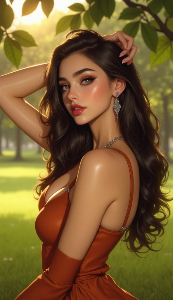 A sexy college girl