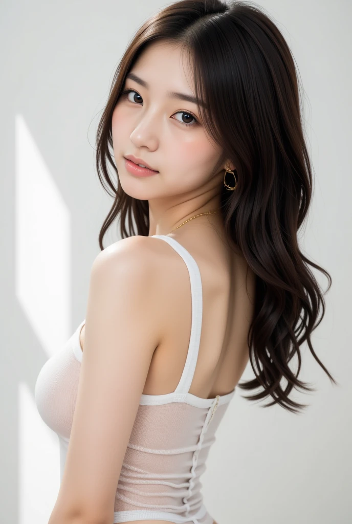masterpiece, Highest quality, Realistic, Highly detailed CG integrates 8K, 8K,(Very beautiful face, Beautiful Lips, Beautiful Eyes), Exquisitely detailed face,1 Girl, Very beautiful girl,Exquisite eye makeup,Subtle eye detail,The best example of four fingers and one thumb,Toned figure,Nice and beautiful smile,明るいLong Hair,transparent, Quality hair,(masterpiece, Highest quality:1.2),alone,The eyes are exquisite and delicate,Brown Hair、Long Hair、Pink Lips,blue eyes,Big Breasts、Wavy Hair、(((bunny girl:1.5)))、Japanese、25-year-old female