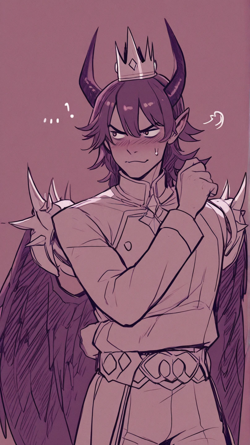 lion furry line art drawing, having wings and is blushing shy in doggy style having sex . gay male