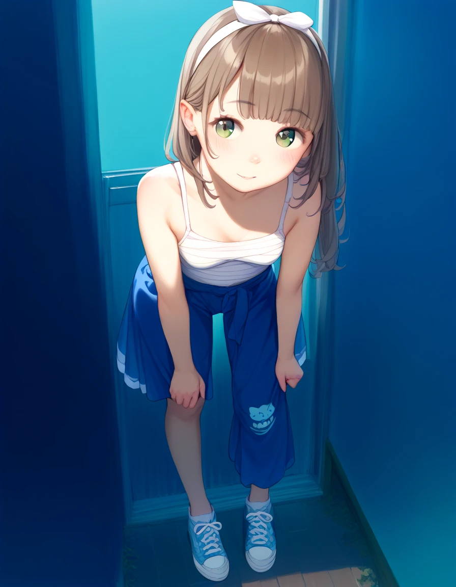 Unemployed little girl who has been locked in her room for many years