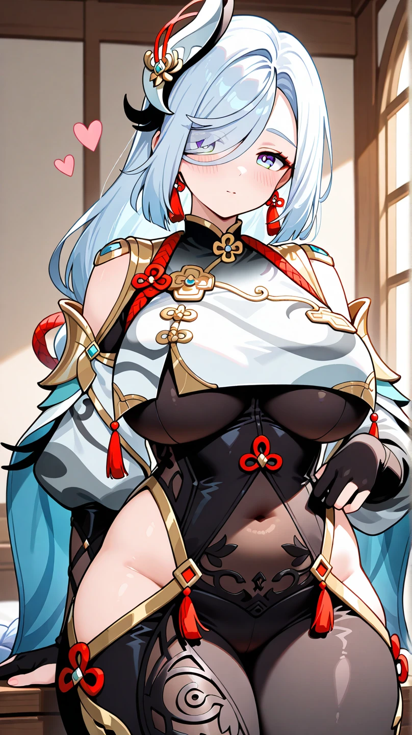 (masterpiece, best quality:1.2), cowboy shot, solo, 1girl, hi3fuhua, expressionless, looking at viewer, ponytail, hair ornament, china dress, sleeveless dress, single thighhigh, gloves, bare shoulders, beautiful detailed eyes:1.6), extremely detailed face, perfect lighting, extremely detailed CG, Obra maestra, La mejor calidad,heitagirl,1girl, beautiful detailed eyes:1.6), extremely detailed face, perfect lighting, extremely detailed CG, (perfect hands, perfect anatomy), (perfect hands, perfect anatomy), HH-cup, big breasts, large breasts, big belly, huge belly, vore, big belly, (big belly expansion:1.4) hermoso, obra maestra, mejor calidad, cara extremadamente detallada, perfect ilumination, 1girl, solamente, (manos perfectas, Perfect anatomy), Masterpiece 8k,