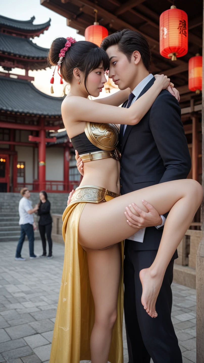 The Lemurian Queen was locked in the castle dungeon, chained to her body.、Being raped by several men.、She was so beautiful、The man raped her.、Princess Exposing Her Crotch、The woman is crying in pain as love juices flow from her vagina、A woman having sex with multiple men