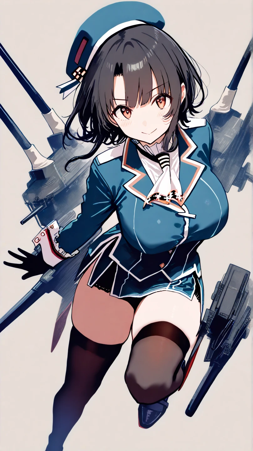 Anime Kawaii sexy Perfect Slim sensual body large breast and huge thighs, An intricate and highly detailed illustration of anime (Young girl).  female, standing, direct, 1 girl, looking ahead at viewer, handcuffs on the hands, with a collar around the neck, slave, posição standings para cima, ((black choker, Handcuffs on legs and arms)) show ass, Fur trim, own hands together grabbing your own buttocks