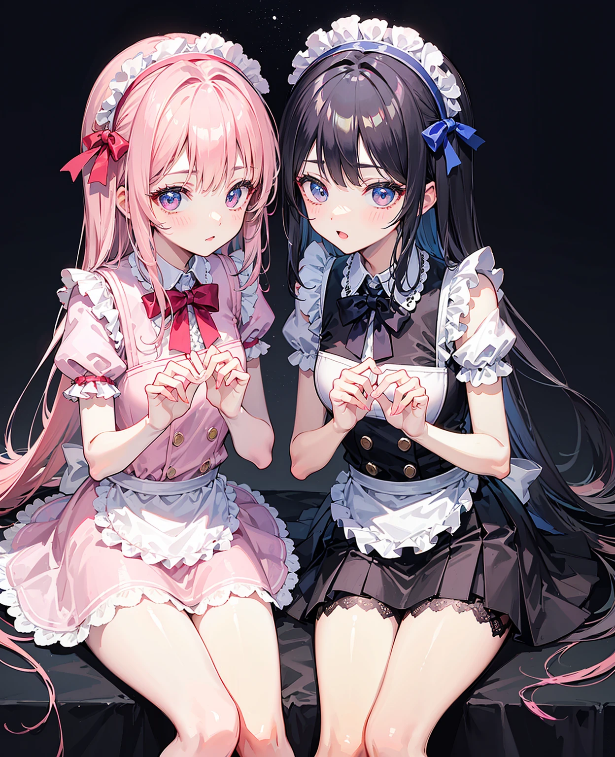 beautiful girl、Angel、Moe、cute、とてもcute服、Delicate pink lolita dress、Smile