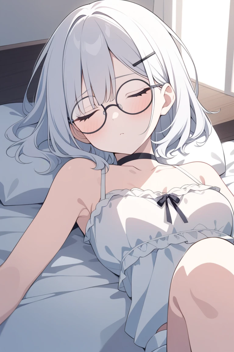small body　shyness　thighs　depressed　small breasts　Glasses　sweaty　open mouth　Gothic Lolita　　naked　sex　It&#39;s inside　futon