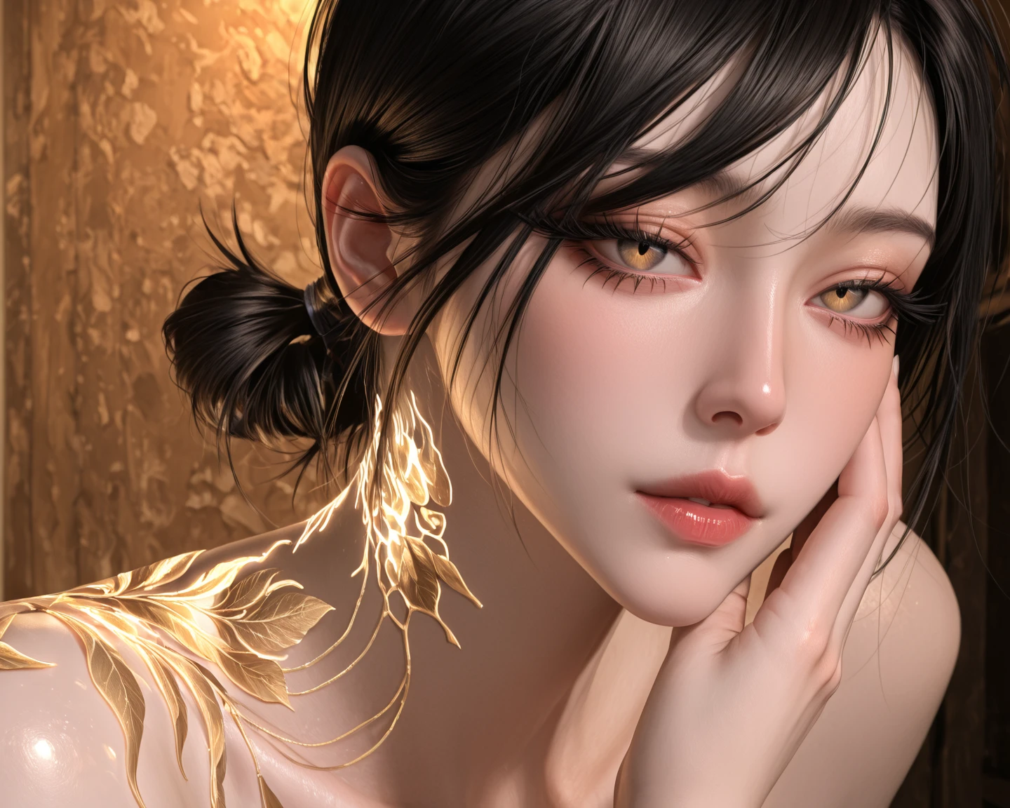 masterpiece, best quality, (extremely detailed CG unity 8k wallpaper), (best quality), (best illustration), (best shadow), absurdres, realistic lighting, (Abyss), beautiful detailed glow, art by PeterMohrBacher,
