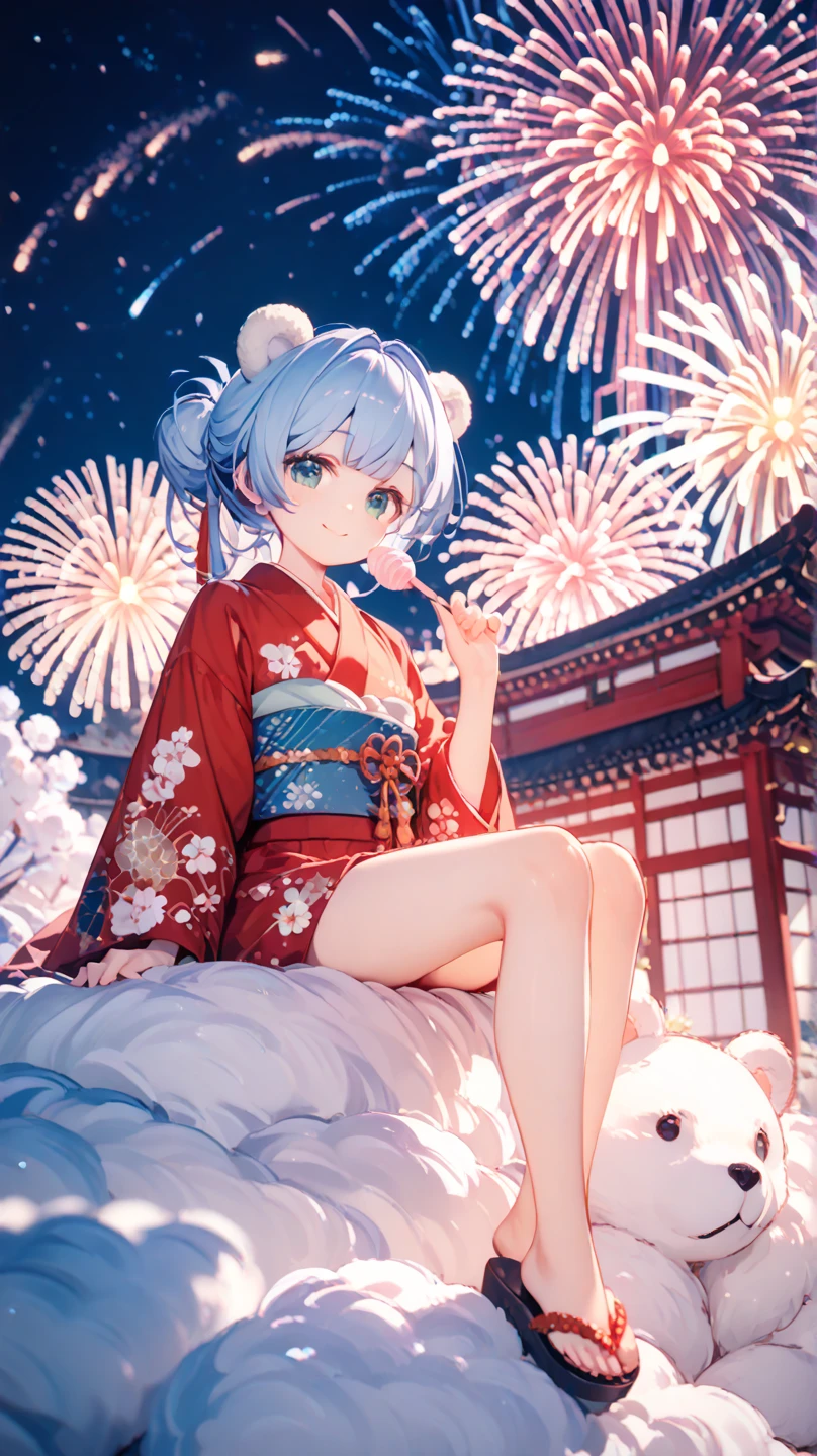 Absurd、Ultra-detailed、masterpiece、highest quality、break、Official Art、(Beautiful and aesthetic:1.2)、(Watercolor:curly)、break、Devilish Beautiful Girl 1.2、Beautiful girl、(cute:⒈3)、16 years old、break、((Rainbow Hair:1.4))、break、Striped Hair、((Random hairstyle:1.2))、(splash)、(Fractal Art 1.3)、break、Cat ears、Sexy、break、white stockings、humanoid、break、(((Open-chested Chinese yukata and miniskirt:1.4)))break、((Heterochromia iridis、break、Variegated eyes))、break、((A little while ago:1.2))、omatsuri、Smiling shyly in front of the food stall、break、Look at the viewers、((The embroidery pattern is cute((white))String panties:1.2))、break、((Fireworks in the background:1.4))、break、Ultra-detailed大きなハート型の花火:1.5、break、Neon-lit night sky、Shyness、blush、A happy smile、break、Reach your audience、Random Pause、break、、break、break、Stick your butt out、break、Item Apple Candy、Chocolate Banana、cuteパンチラフィギュア、Cute embroidery white:1.cute((white))String panties:1.2 Skirt Lift Up:1.2、fan service
