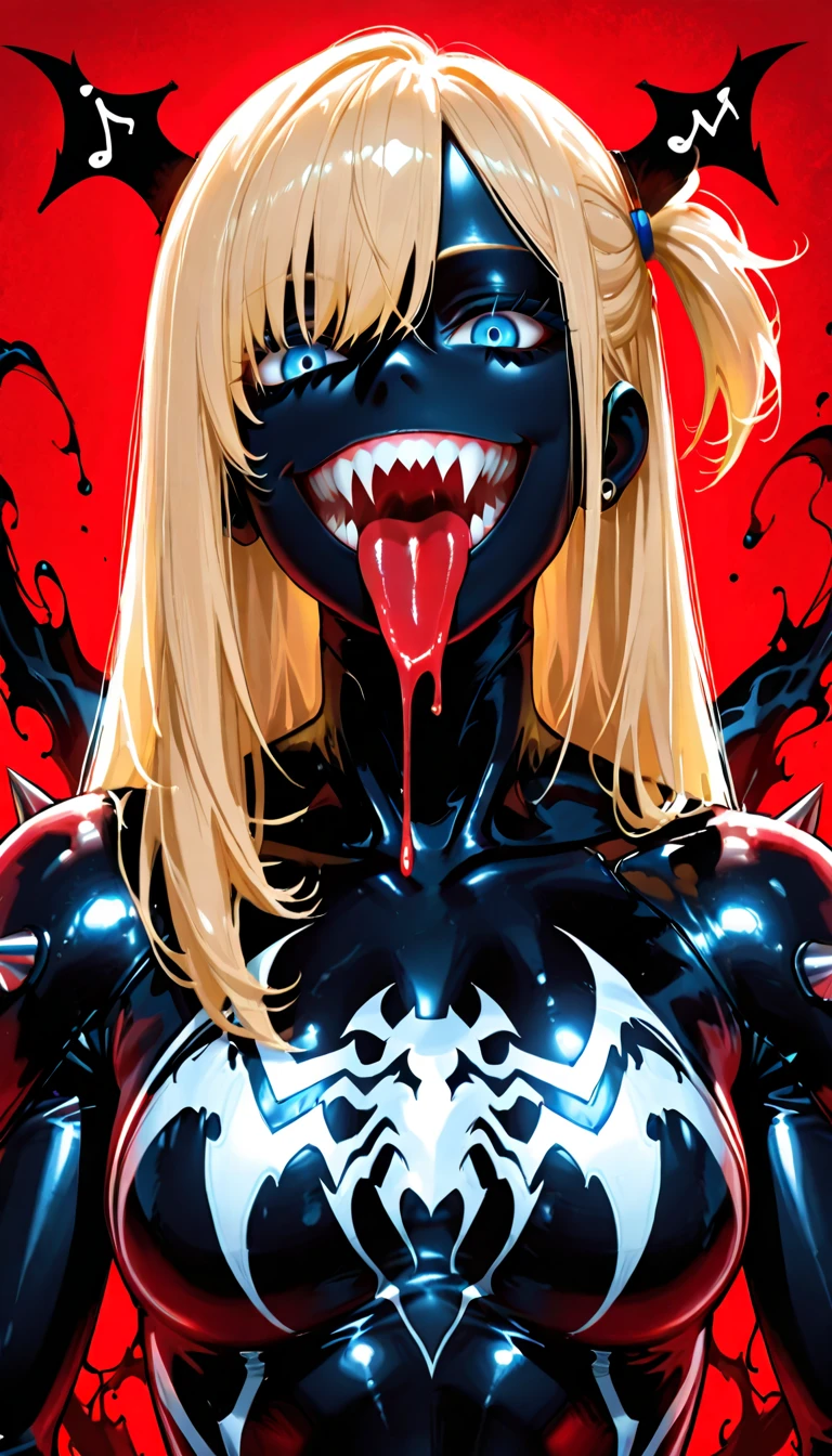 (1990s \(style\)) female monster, sharp teeth, demon skin, talon clothing, 90s raver fashion, <lora:monsterg:0.7>