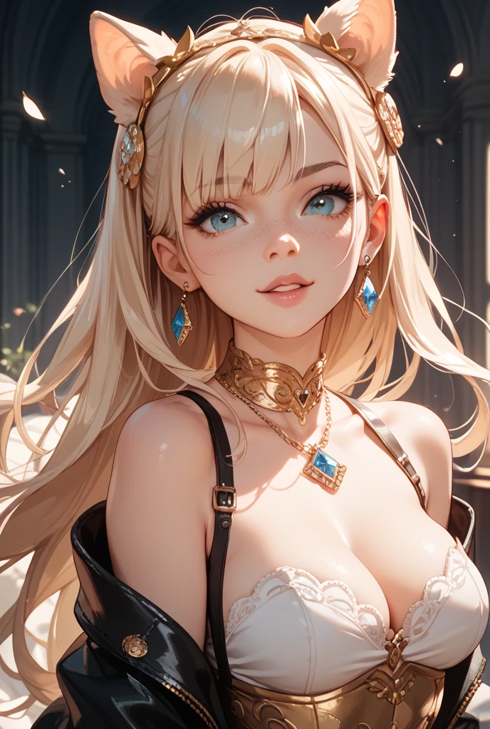 1girl, cleavage,Greek goddess，Vi delicate and beautiful face,golden hair，Various hairstyles，Garland crown，voluptuous breasts，Convex buttocks, sheer greek clothes，Tulle covers the breasts，perfectly proportioned, Detailed clothing details,Temple，marble，god statue，cinematic lighting, lightand shade contrast, 8K, Masterpiece, Textured skin, Super detail, high detailing, High quality, A high resolution, (photorealistic), multiple different angle camera shot, (soft lighting),Carefully draw the face line,natural makeup,attractive, skswoman