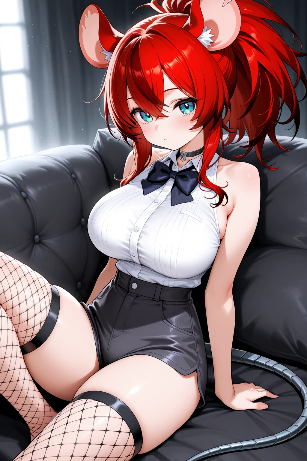 (masterpiece), (best quality), (ultra-detailed), perfect eyes, cute face, blush, perfect lighting, (solo), (cute, adorable), (nice hands, perfect hand), glossy, light red lipstick, expressive eyes, eyelashes, eyeshadow, eyeliner, (parted lips, smile), ((wide hips)), lady, (any eyes:1.3), any hair, room, sunlight, day, pale skin, cleavage , <lora:GoodHands-beta2:1.2>, maid, <lora:add_detail:0.8>, (thigh gap:1.3), (maid dress:1.4), (black thighhighs:1.3), (necklace:1.4), looking at viewer, skirt lift, (flashing panties:1.4), from below, open shirt, nsfw, ( garter belt,:1.5), 8k