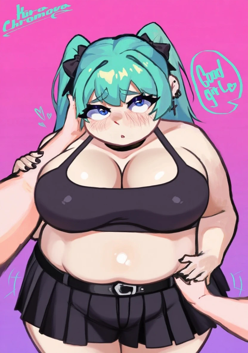 nsfw, masterpiece, great detail, cartoon, die-cut sticker, perfect hands, full shot, simple green background color, centered on girl, full body, <lora:easy_sticker:1>, cartoon, solid white outline,
1girl, nude, shy, large breasts, covering breasts with hands,