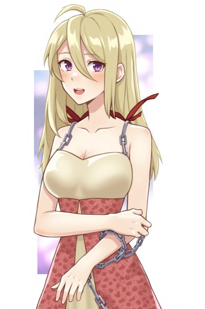 score_9, score_8_superior, score_7_superior, sauce_anime, Marine Kitagawa, One person, smile, superiorper teeth only, Multicolored Hair, Long Hair, Magenta Eyes, ear piercing, Earrings, Pink Nails, 1girl, breasts, long hair, blonde hair, bondage outfit, colored sclera, facial mark, spikes, large breasts, forehead mark, black sclera, spiked collar,Dark shadowed face,サディスティックなsmile,Malice,Contempt,smile,