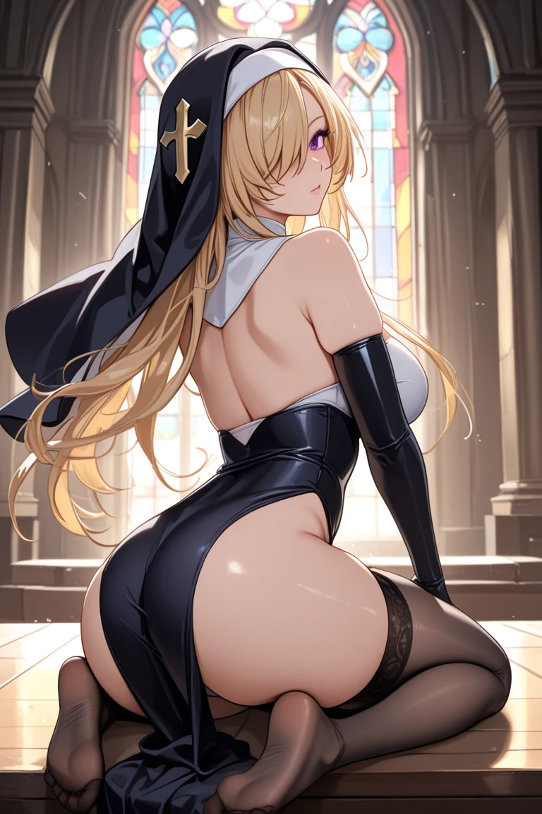 pieces fly、masterpiece、highest quality、Super detailed、High resolution、High resolution、8K portrait、Unity 8k壁紙のHigh resolutionCG、unity 8k wallpaper、Highly detailed CG unity 8k wallpaper、realistic、real person、 portrait photography、shiny skin、High resolution、(1 girl), Little,,(rape face),((cute:1.8)),((10 years old:1.5)、very detailed explanation、delicate face、nice lips、slender body、(All breasts:1.8) 、 thin waist、thin legs、1 girl, cute type, perfect face, seriously, (blush:1.5),(church:1.6),((asshole big anus:1.4)), Detailed description vagina,Show butt hole、distress, blush:1.5, think back:1.2, (open anus:1.6)、messy hair, brown bob hair,Nun Uniform