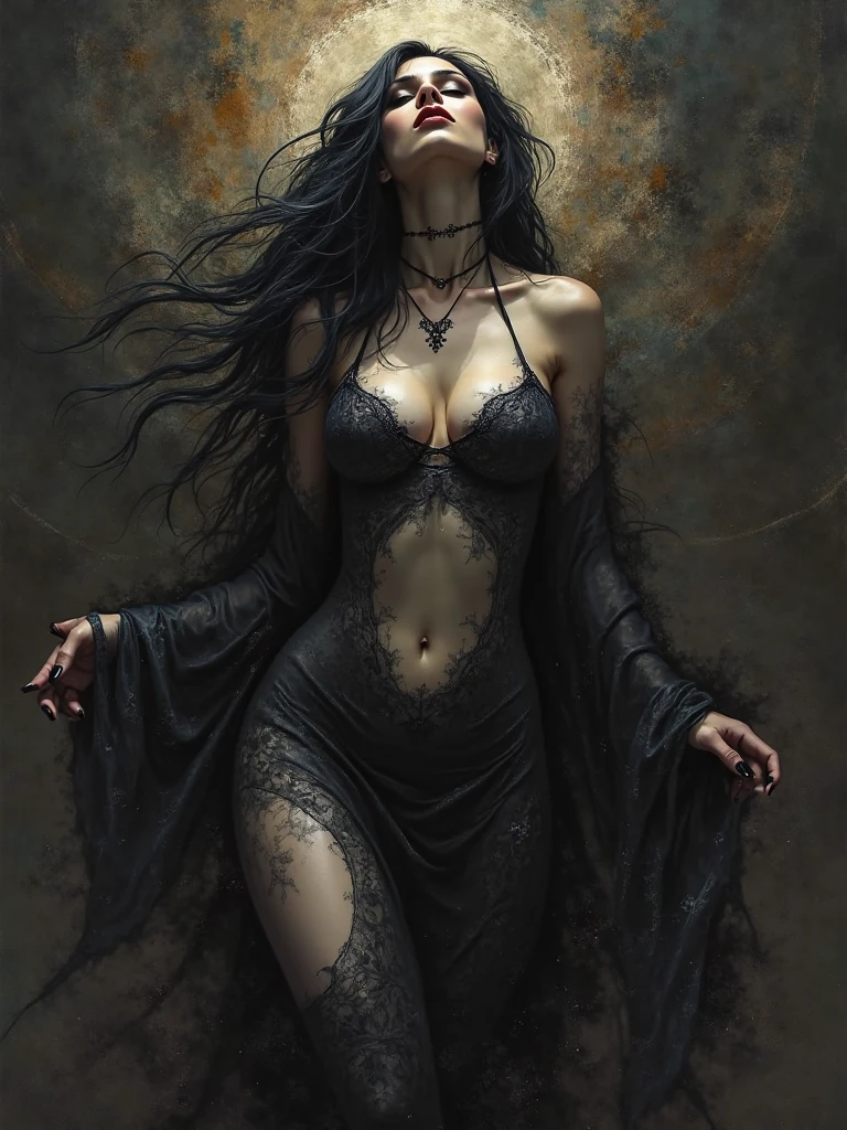 1 CHARACTER, 1 GIRL, dark night, kind person, ROSE ,dark design, (masterpiece, top quality, best quality, official art, beautiful and aesthetic:1.2), , extreme detailed,(fractal art:1.3),colorful ,highest detailed,(A sexy woman in dress, A beautiful babe ,sex slave, erotic worker, prostitute, hooker),(sex pose, erotic design , erotic face, erotic pose),(small tits, golden hair , big eyes, sexy eyes body covered with tattoo, red lips, sexy lips, sexy face, hand tattoo, leg tattoo, chest tattoo ,pore white hair), (wearing sex slave accessory ,golden accessory, Slave bracelet, bracelet, , naked, magical forest,(((masterpiece))), (((best quality))), ((ultra-detailed)),(highly detailed CG illustration) ((an extremely delicate and beautiful)),cinematic light, delicate hands