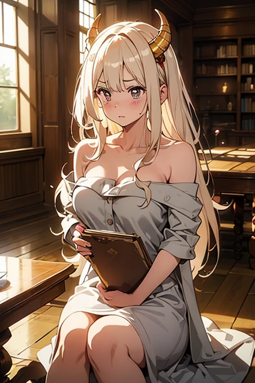(Best image quality),masterpiece,8k wallpaper,One Woman,22 years old,Europe,((German folk costume)),(Blonde,Golden eyebrows),(Glasses),((Large Breasts)),Cleavage,((Brown Skin:1.4)),Sunburned skin,On all fours,Looking up at the audience,Captivating smile,blush,The background is a German village,Natural soft light,frontage,70 degree angle of view