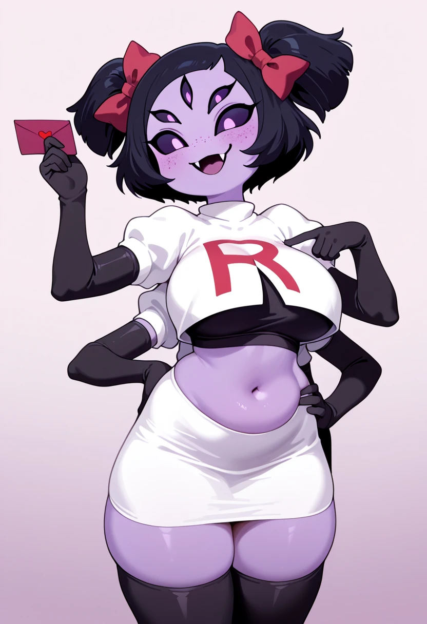 A cartoon image of an adult woman with black hair and dark skin, with thick lips and long eyelashes. She is sitting in a sensual and provocative pose on a large cushion, arched back. The character is a brunette girl dressed as a black cat., with black hair and purple highlights, a blunt bangs and big breasts, wearing tight, revealing clothes. The art is in cel shaded anime style,[she is sitting playing on a Nintendo switch]with a simple white background and very high details. She wears white gloves and has purple spiral eyes.. The image has a Kantai collection style and moe art, with covered breasts and is safe for work (SFW). The details are extremely high and the image is a detailed fanart, high resolution (4K), with meticulous attention to anatomical details. The atmosphere is light and innocent, with careful representation of suggestive and sexual elements. The image includes a woman [ dark skin color]in a bikini with cat ears, with black hair and purple highlights, designed by popular and high quality artists, like Artgerm and Shitao.