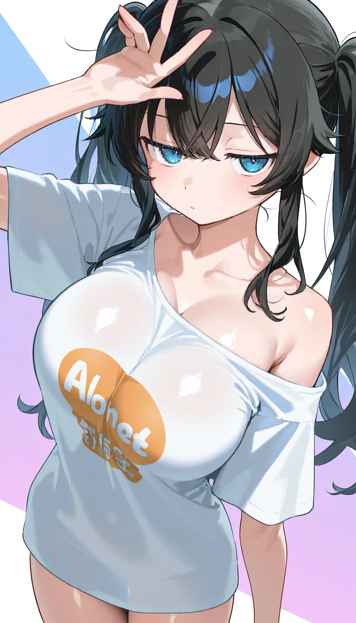 woman with baby diapers