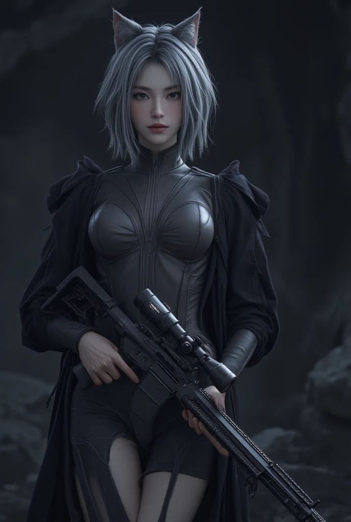 Highest image quality,Outstanding details,超高分辨率,(Fidelity:1.4), Favor the details,Final Fantasy XV character Ellania, Dragon Knight,Cloak, She has a delicate and beautiful face,Raised sexy,cyber punk perssonage,Futuristic,mechanically aesthetic,Virtual Engine 5,Perfect detail rendering,rendering by octane,hyper HD