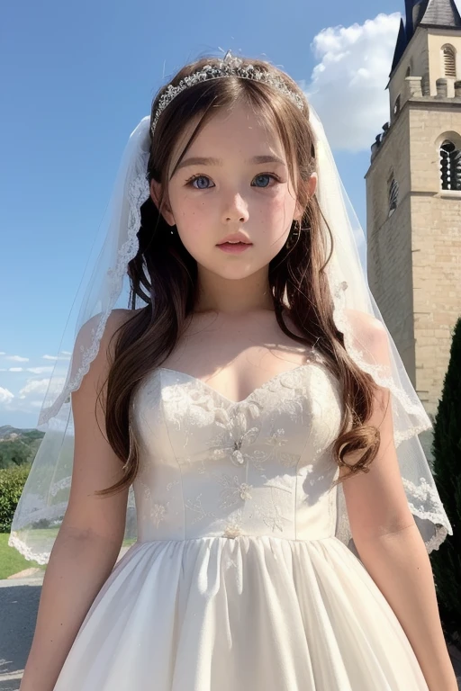 ((6-year-old naked, shaved elementary school princess)),An angelic, young smile