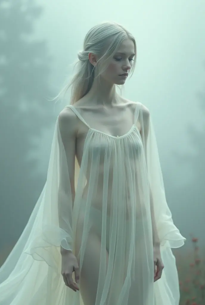 Skirtlift, skirt lifted by hands, cute pussy,((Full body))Front view,Full body photography of 1girl, galadriel, elf, blonde hair, blue eyes, white dress, detailed skin, fantasy,  forest, modelshoot style, (extremely detailed CG), 8k masterpiece 