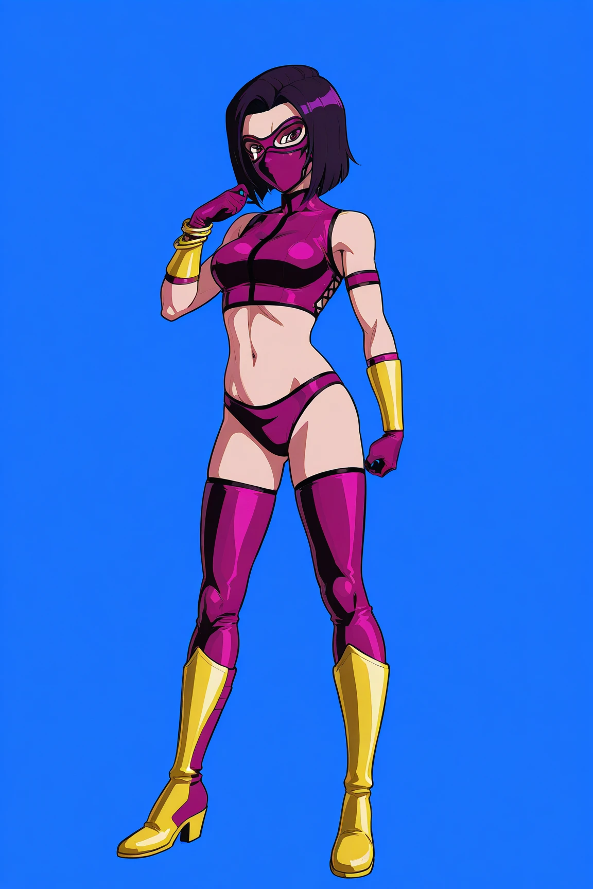 Turn sheeva into anime version, Four arms, olhos vermelhos, corpo sexy e forte, shokan, mortal kombat, sheeva mortal kombat.