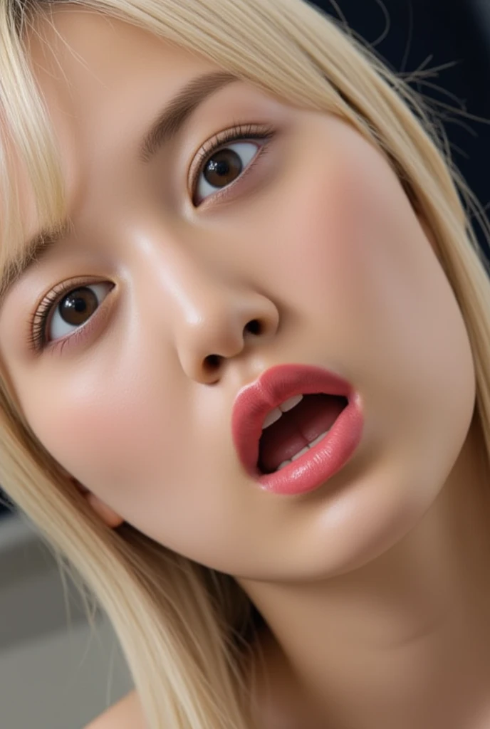 naked ahegao woman