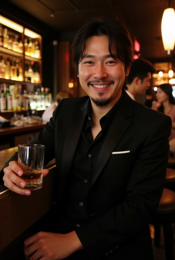 bartender, Japanese, 16K,Best masterpiece, Very detailed, Highest quality