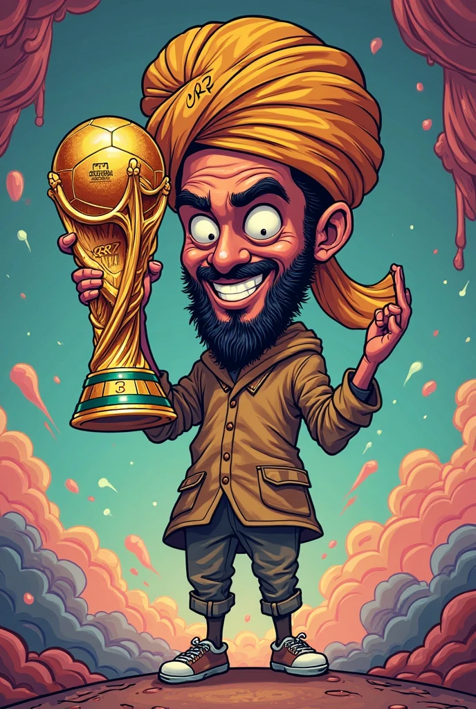 make a cartoon character of MBS