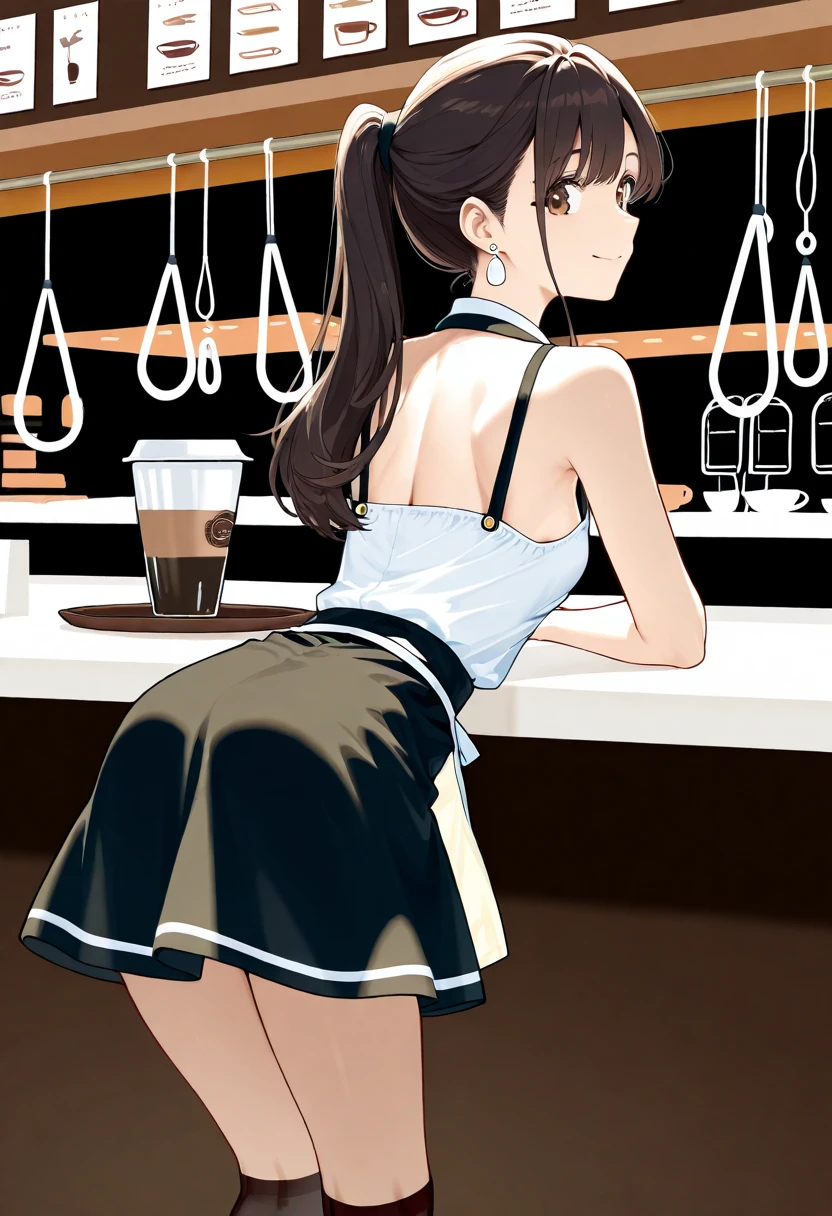 No trimming,????????????,Pussy,Middle school students,beautiful girl,reflection,Fine skin,black hair,ponytail