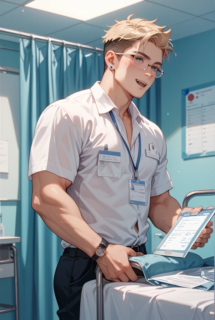 ????? male doctor