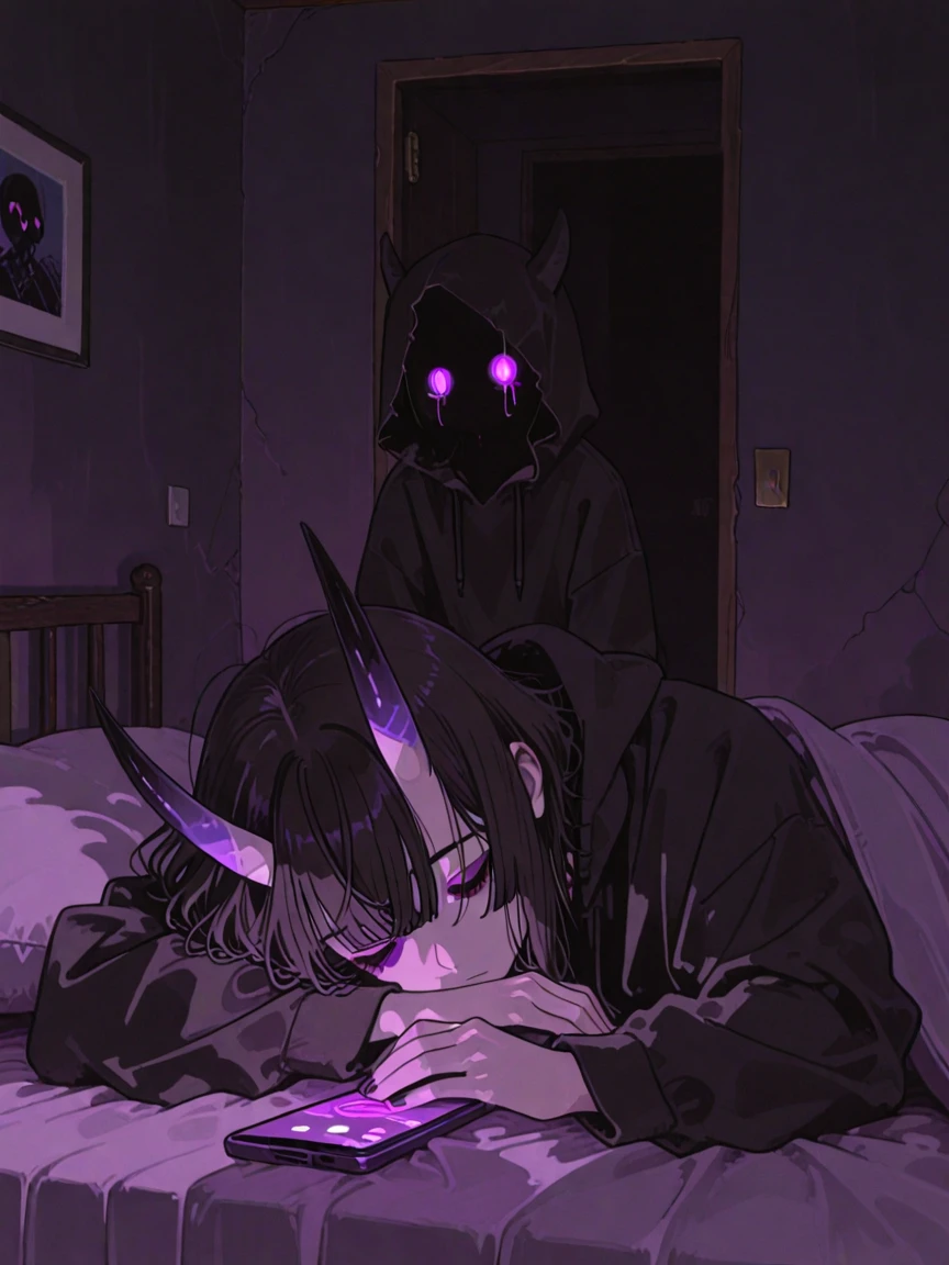 naughty man, shy, grabbing a stuffed animal, downward gaze, semen on face, rabbit clothes, messy black hair, whole body, looking at two naked men, sitting down, nervosa