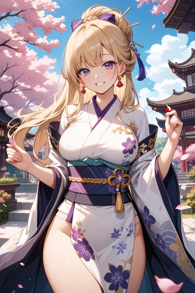 (masterpiece, top quality, super high quality, super high detail, beautiful hair, beautiful eyes, perfect face),
Japanese festival scene, crowded fair, short twintails hair, blonde hair, very baby face, droopy eyes, heterochromia, pink eye, orange eye, very huge breasts, 145cm tall girl with bandages around her chest and a Japanese kimono patterned jacket over it, very shallow and extremely shallow ??????. She is wearing a white loincloth with a very shallow and very small crotch.